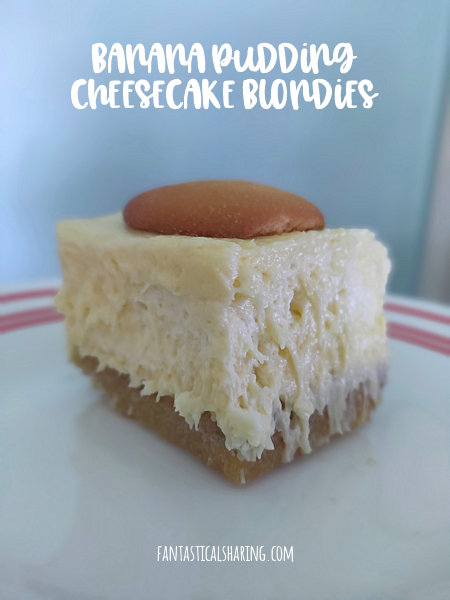 Banana Pudding Cheesecake Blondies