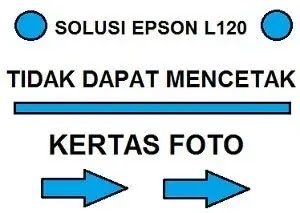 solusi epson l120 tidak bisa cetak kertas foto