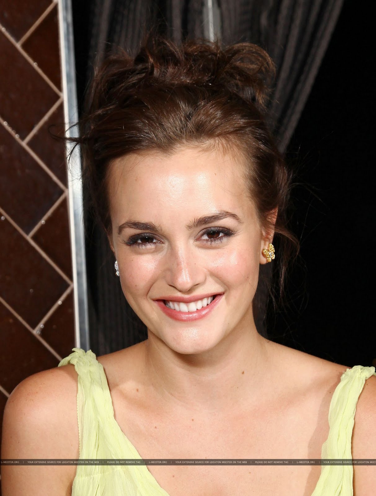 Leighton Meester at LoveStruck Launch in Soho. 