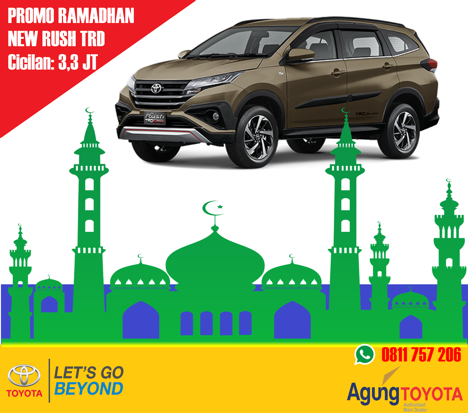 HARGA PROMO TOYOTA RUSH DESEMBER 2020, PEKANBARURIAU