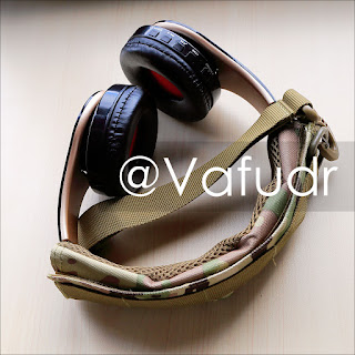 Tactical Cover Camo Headband for Earphones