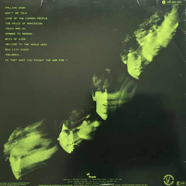 Classic Rock Covers Database Stiff Little Fingers Now Then... (1982)