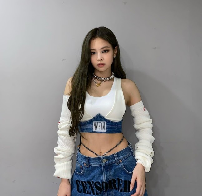 Are Jennie's 'censored' jeans about her nurse outfit controversy?