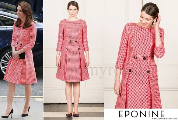 Kate Middleton wore Eponine London bespoke skirt suit