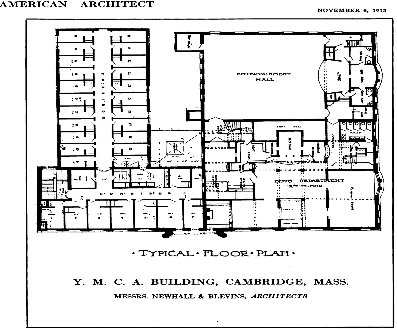 cambridge ymca floor diagrams