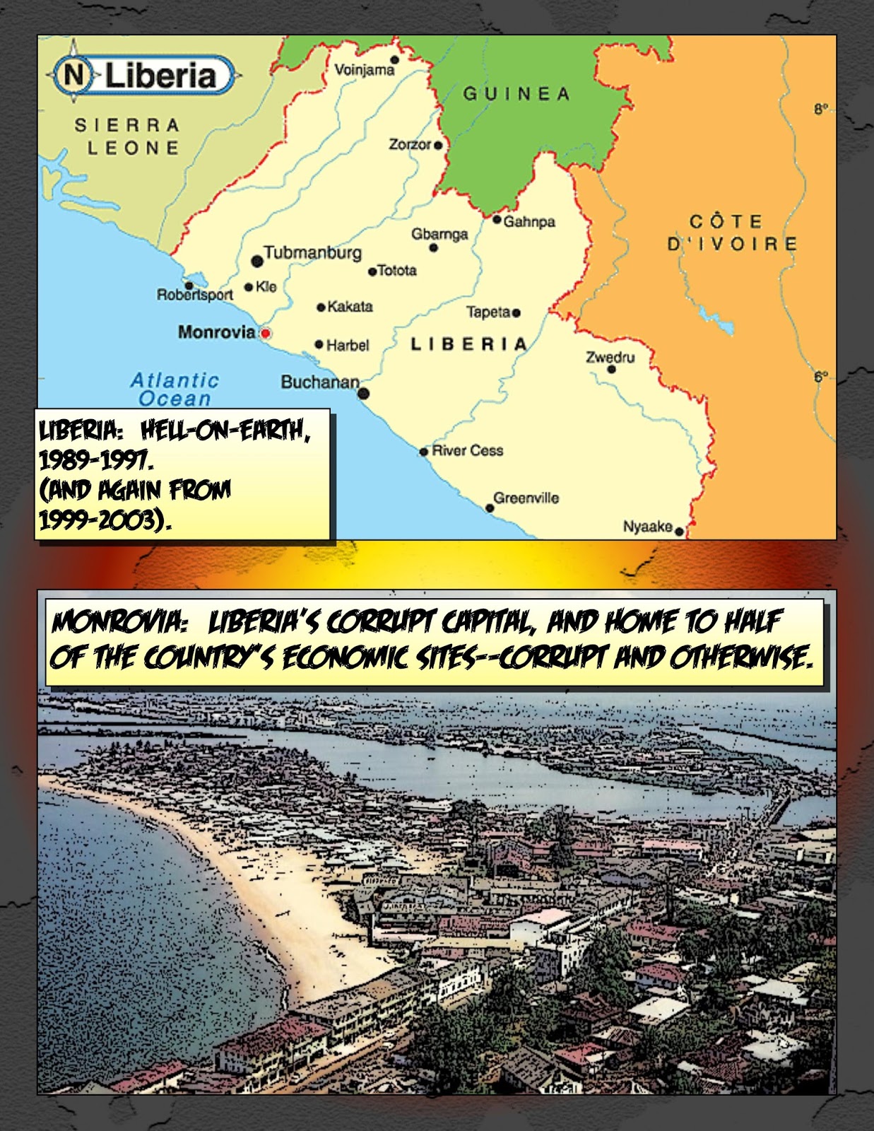 Stern Rake Studio: After Action Review of: Liberia--Descent into Hell