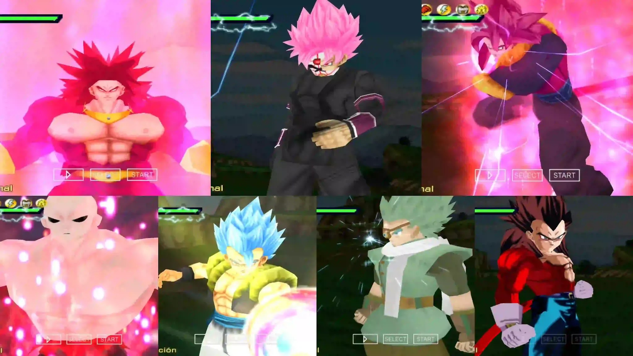 💚Super Dragon Ball Heroes Budokai Tenkaichi 5 TAG TEAM🔷 