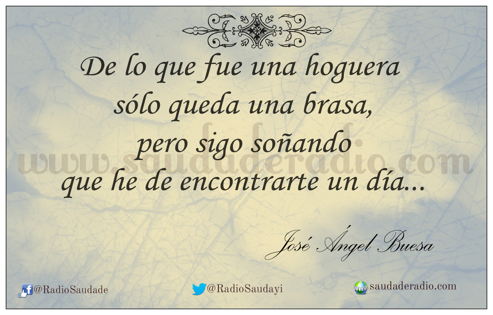 Jose Angel Buesa Frases