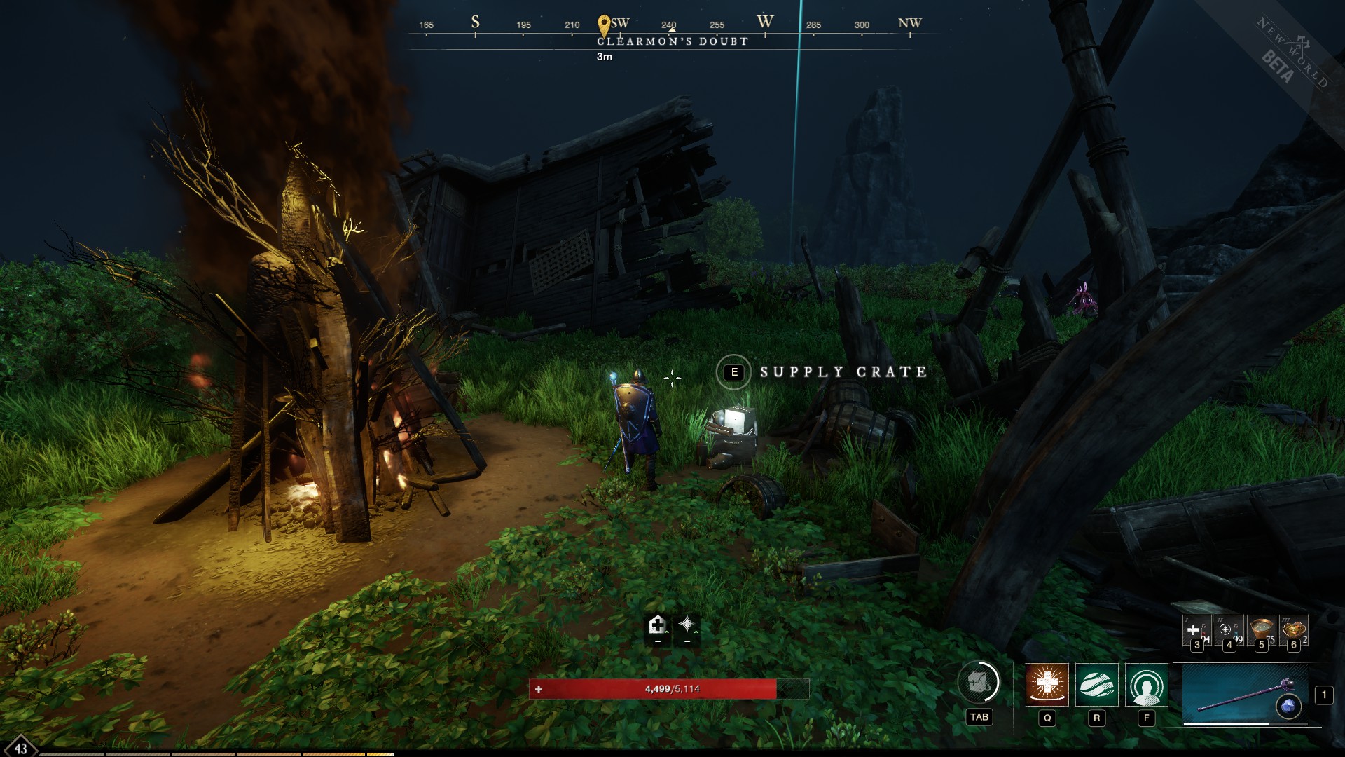 New World Clearmon's Doubt chest locations