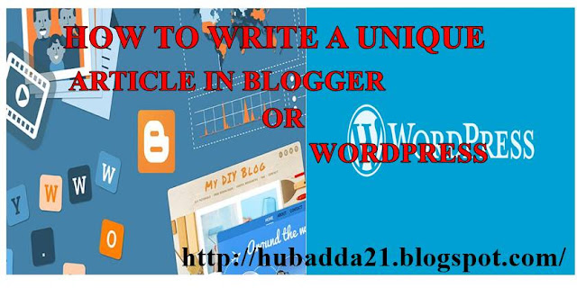 How To Write A Unique Blog Post To Get Unique Organic Traffic in 2021