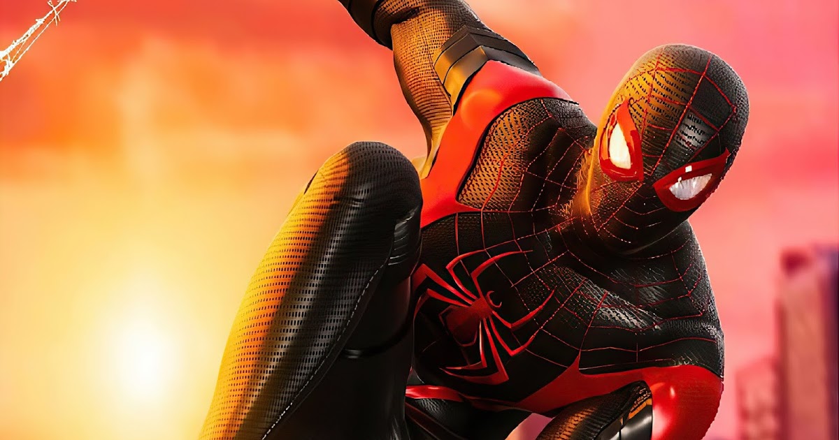 Spiderman Black Red Suit Wallpaper