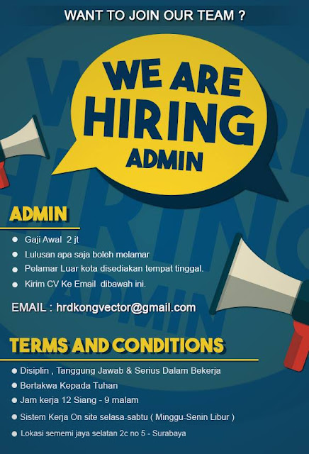 Lowongan Kerja Admin Di Surabaya - Info Loker Terbaru