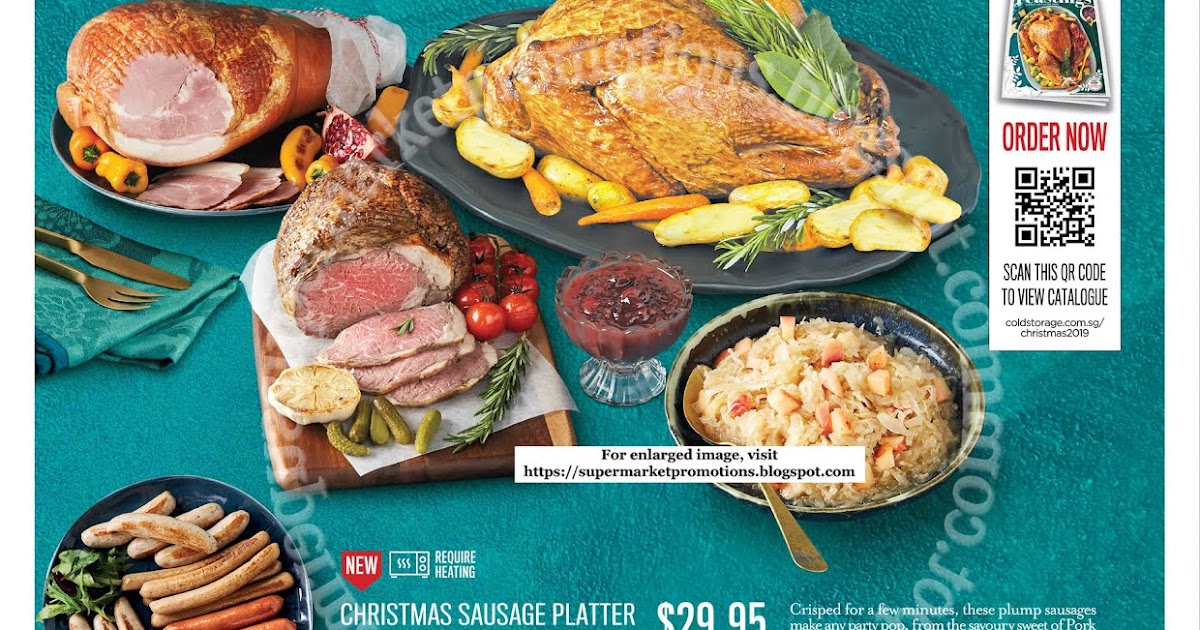 Cold Storage Christmas Order Promotion 22 November 2019 Supermarket
