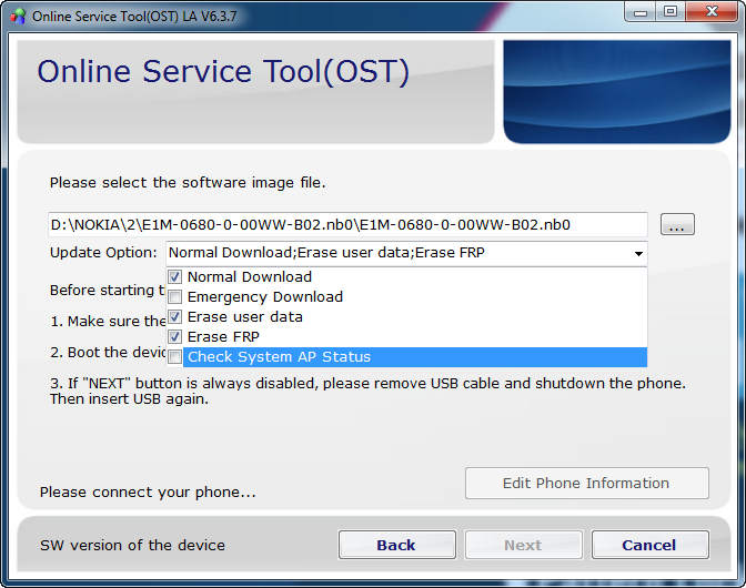 nokia 1 flash file and flash tool by one2gsm com 91 9851088885