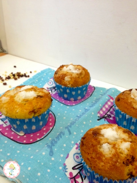 Magdalenas de nata (crema de leche)