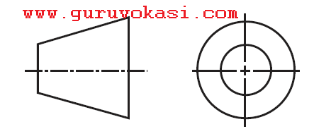 40 Soal Jawaban Etiket Dan Proyeksi Gambar Teknik
