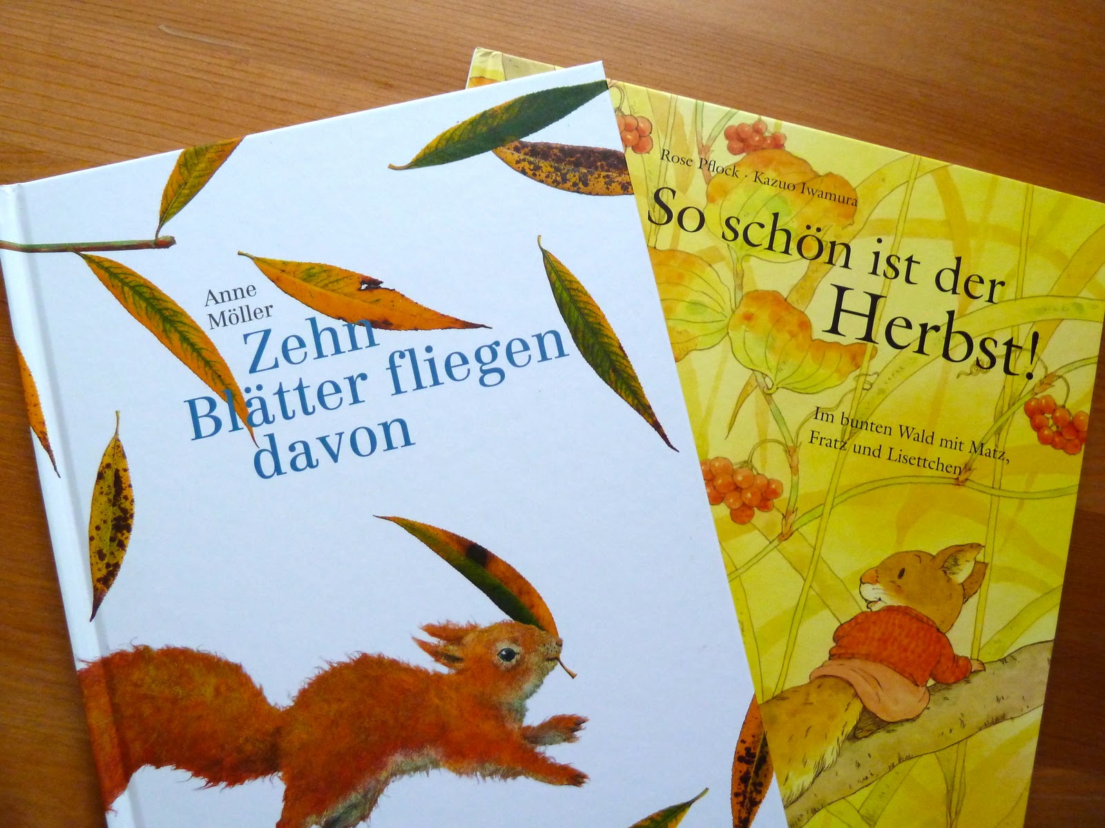 Zehn Blätter Fliegen Davon Blick Ins Buch