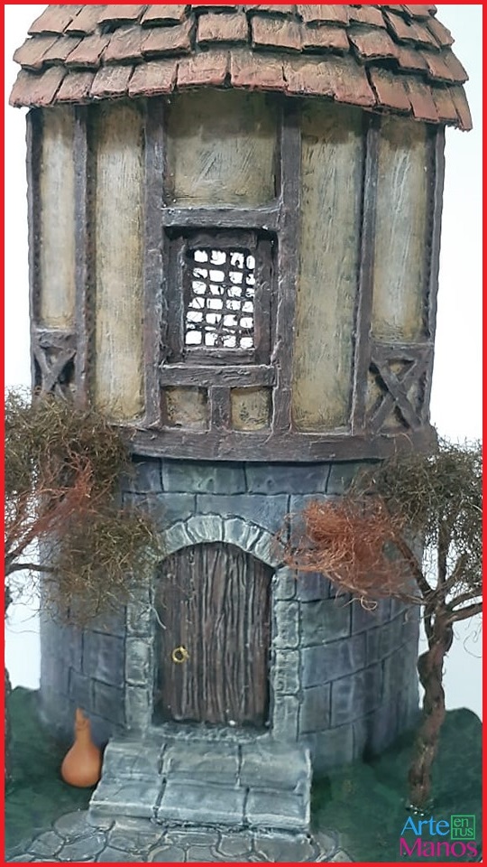 Cómo Hacer una Teja en Cartón Diseño Casa Antigua Paso a Paso Detallado