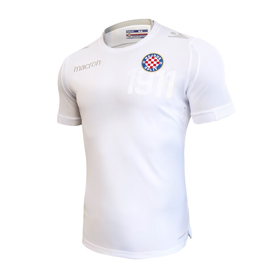 Hajduk Split Established Football T-Shirt (White)