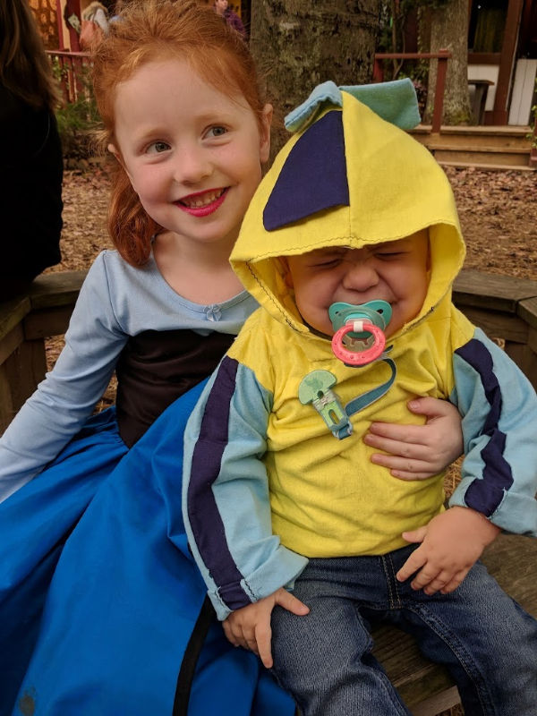 Our Geeky Adventure: Crafting Adventures: Flounder Costume Tutorial