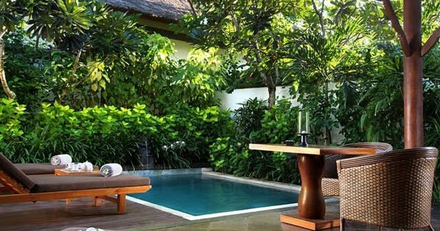 Small courtyard pool garden designs ideas