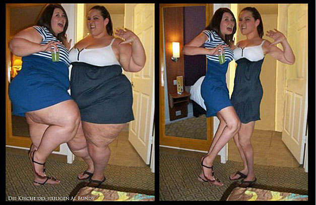 Frauen hässliche fette Extrem Hässliche