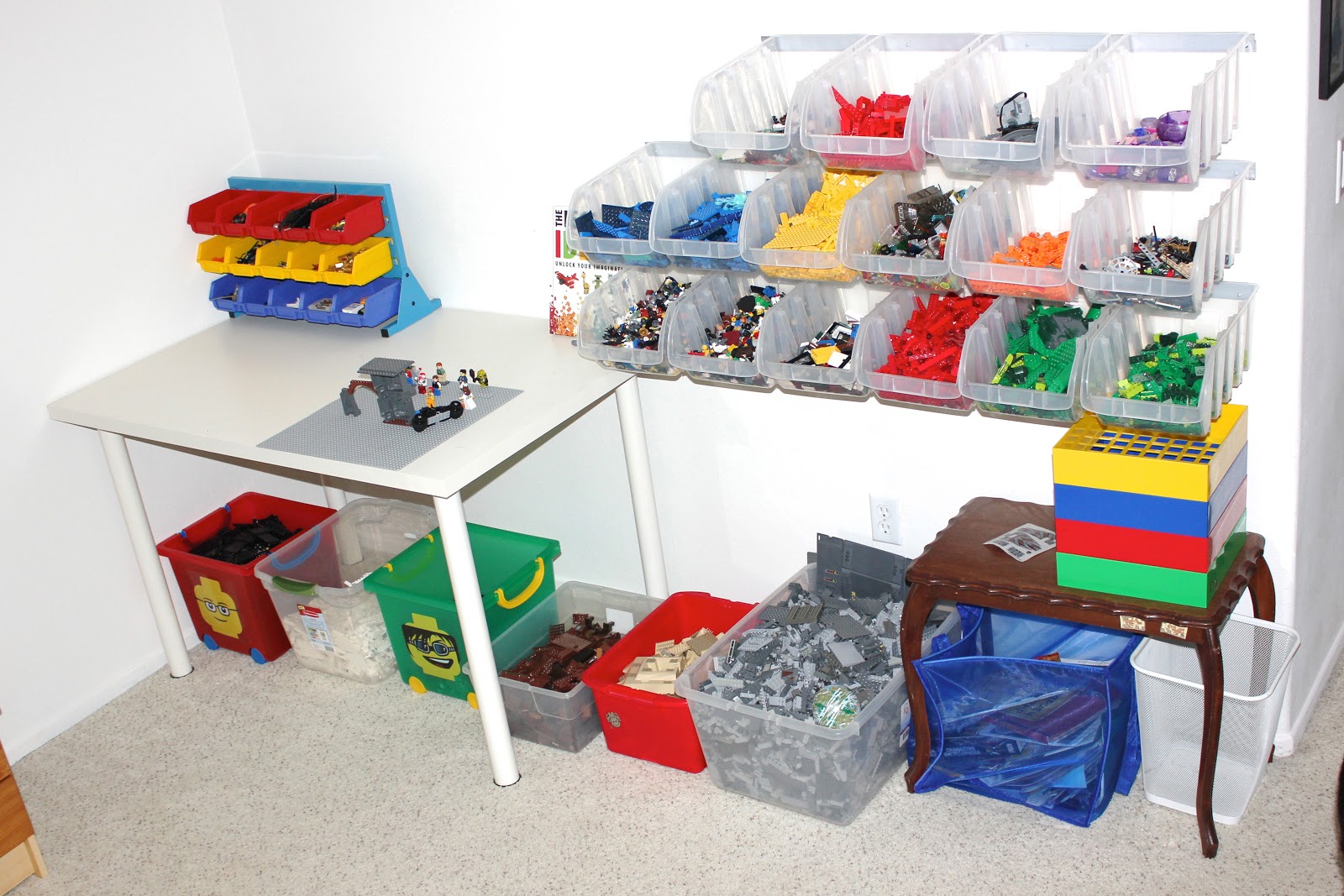 33 Lego Storage Ideas to Save Your Sanity - The Handyman's Daughter