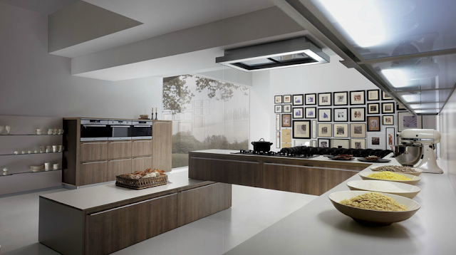 cocina moderna nogal suspendida miton3 cocina moderna