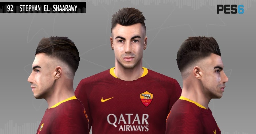 Ultigamerz Pes 6 Stephan El Shaarawy As Roma Face