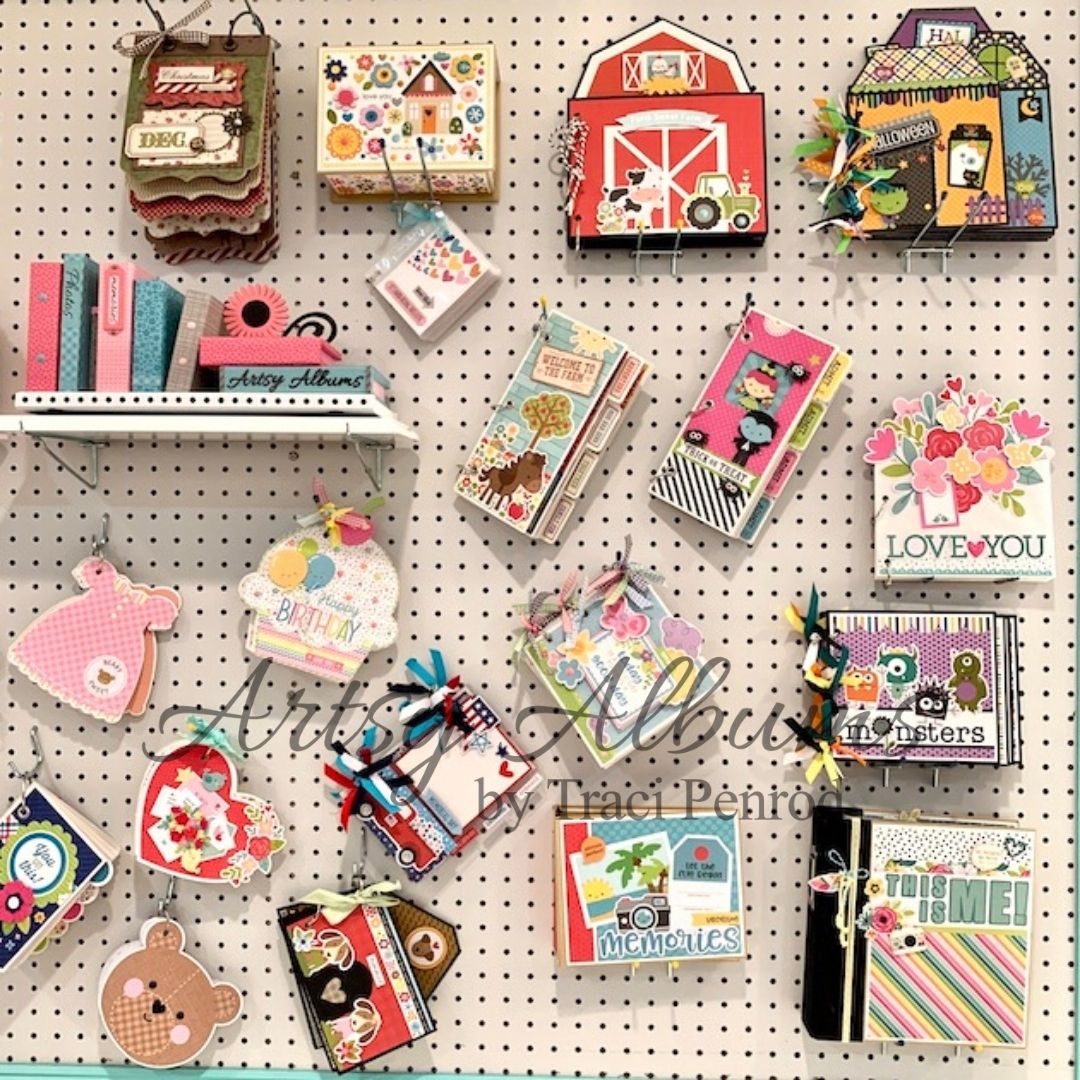 Artsy Albums Scrapbook Album and Page Layout Kits by Traci Penrod How