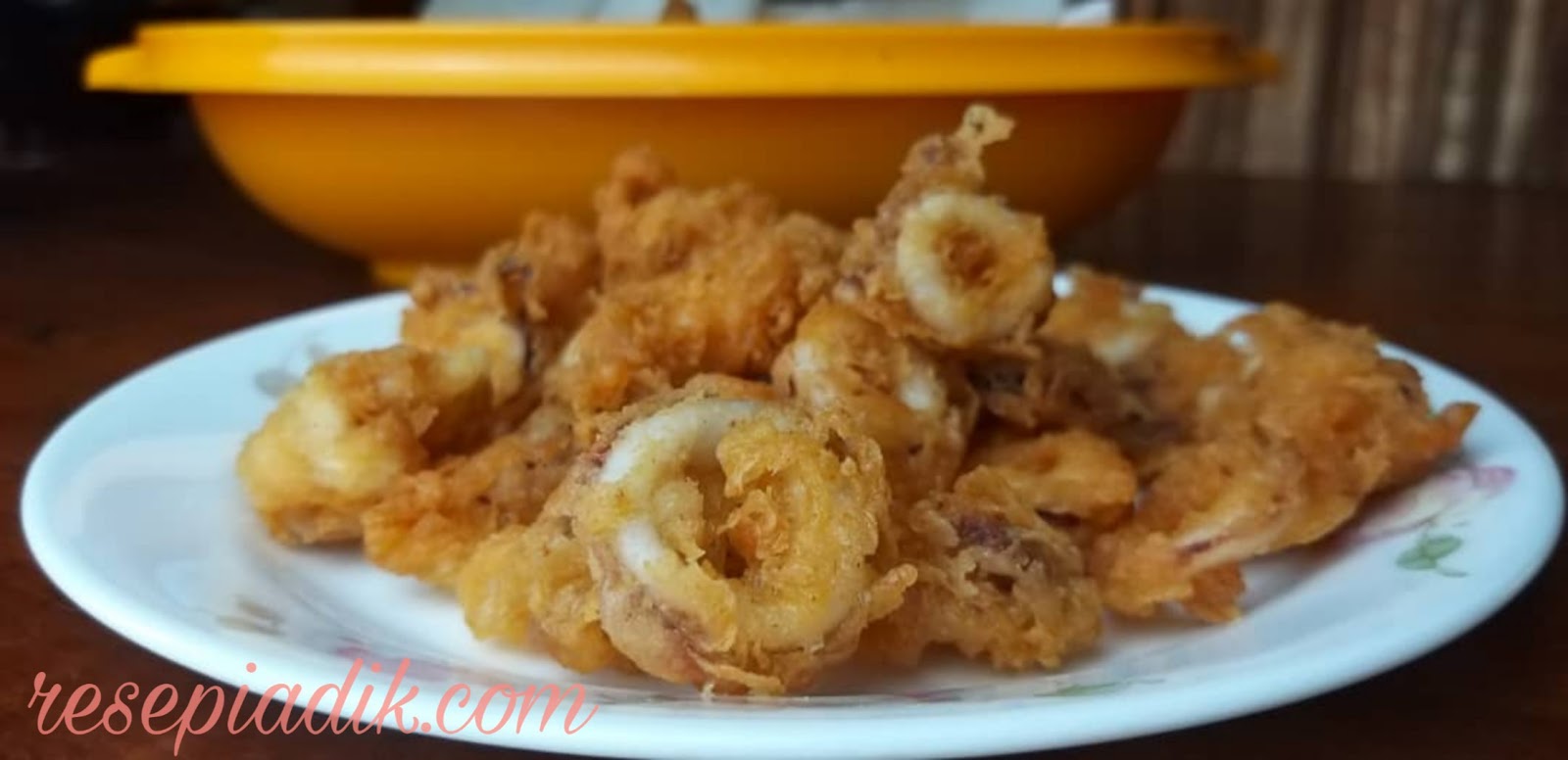 Tepung resepi sotong goreng Resepi Sotong