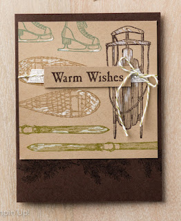 Stampin' Up! 3 Winter Wishes Project Ideas #stampinup Holiday Catalog Christmas