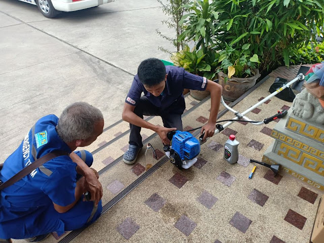 รีวิว เครื่องตัดหญ้า 4 จังหวะ