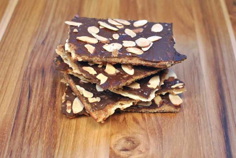 Chocolate Toffee Matzo Crunch Decorate This!