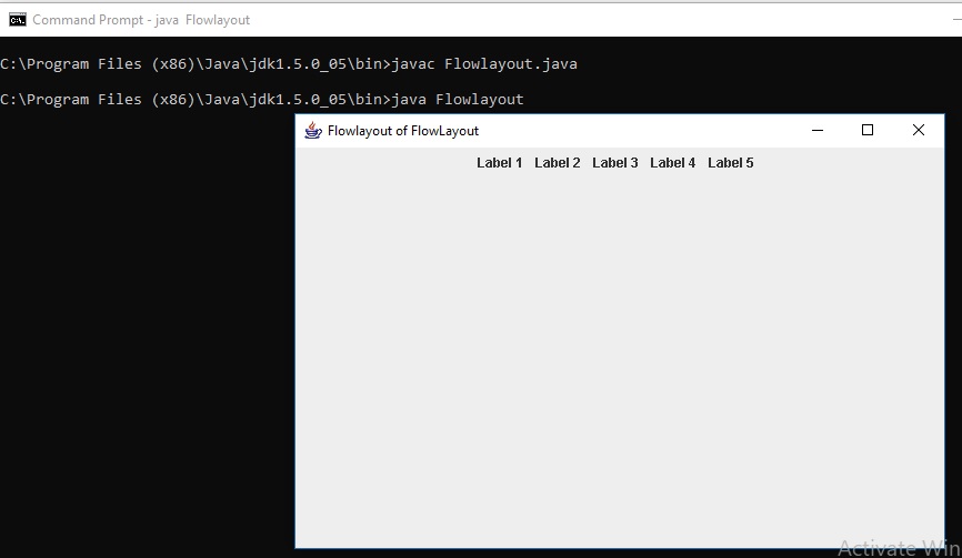 Define different Layouts in Java| Flow Layout|Border Layout|Grid Layout