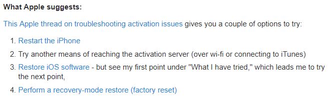 Z.Love's Entertainment Blog: iPhone X Error: iPhone Activation Server