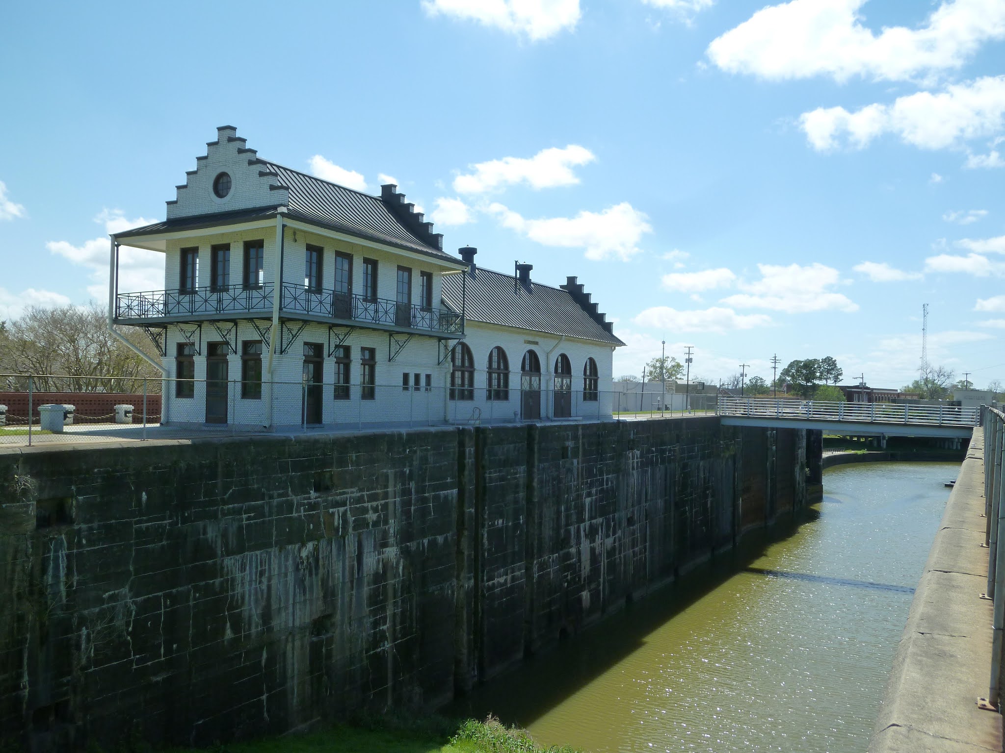 Industrial History 1909 Plaquemine Lock in Plaquemine, LA