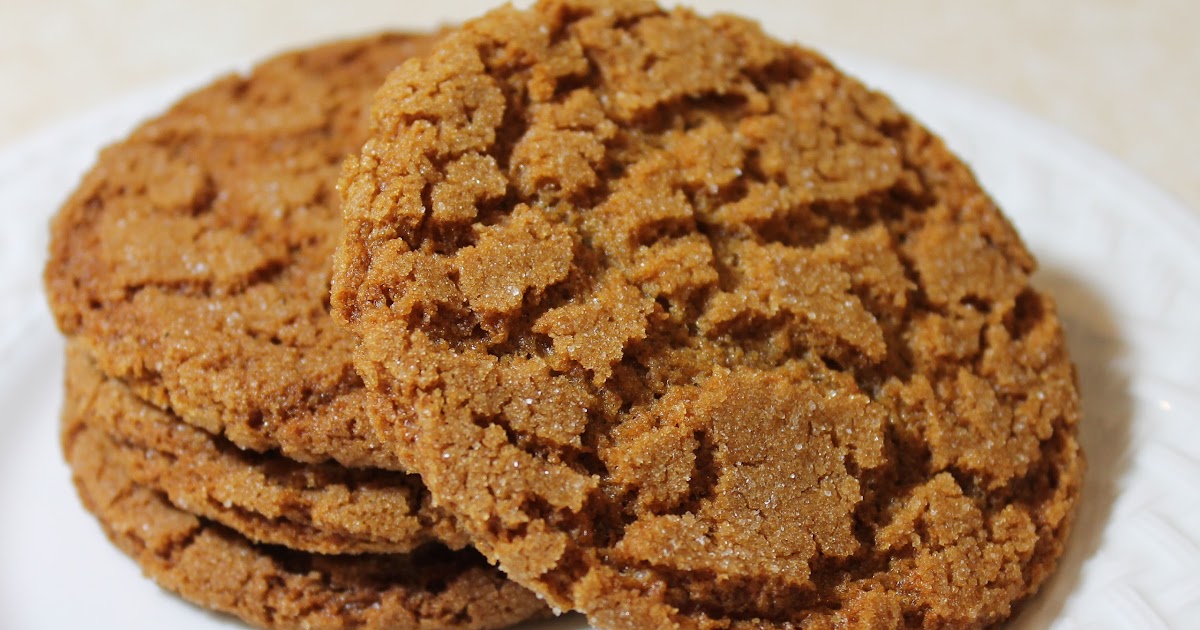 Crunchy, Spicy Gingersnap Cookies JustOneDonna