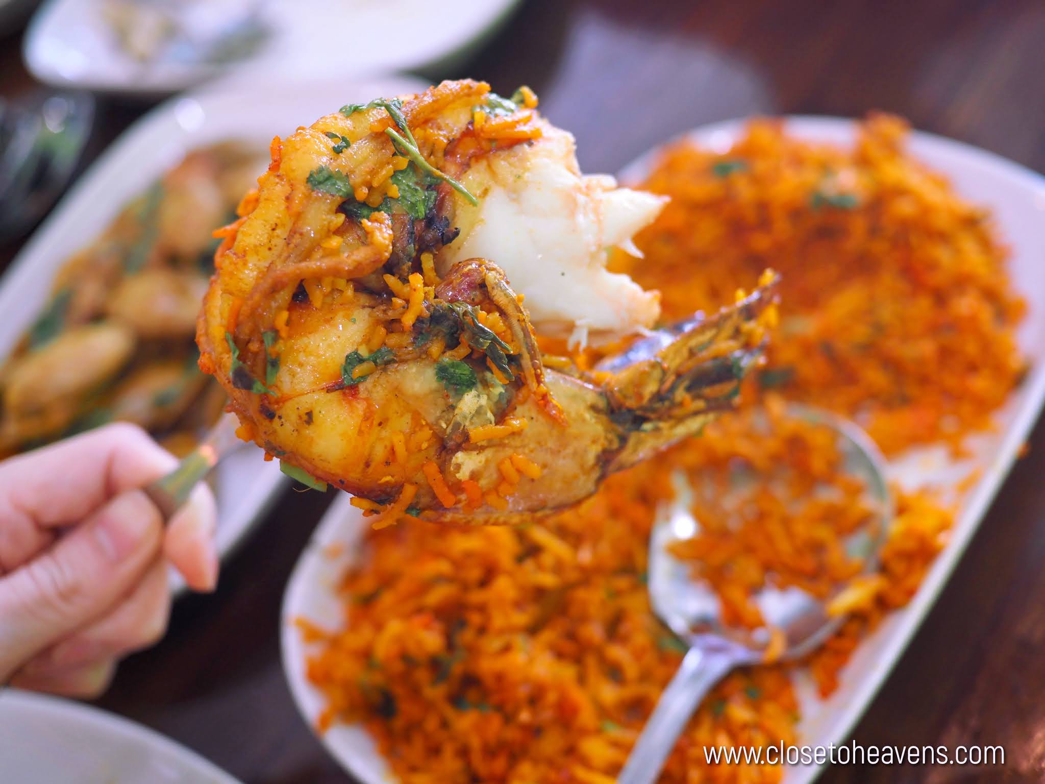 Indian Food Wala เจริญนคร 16 อาหารอินเดีย กุ้งยักษ์ หลักร้อย