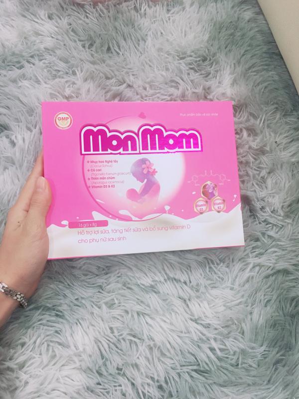 [Combo 2 Hộp] Cốm Lợi Sữa Monmom