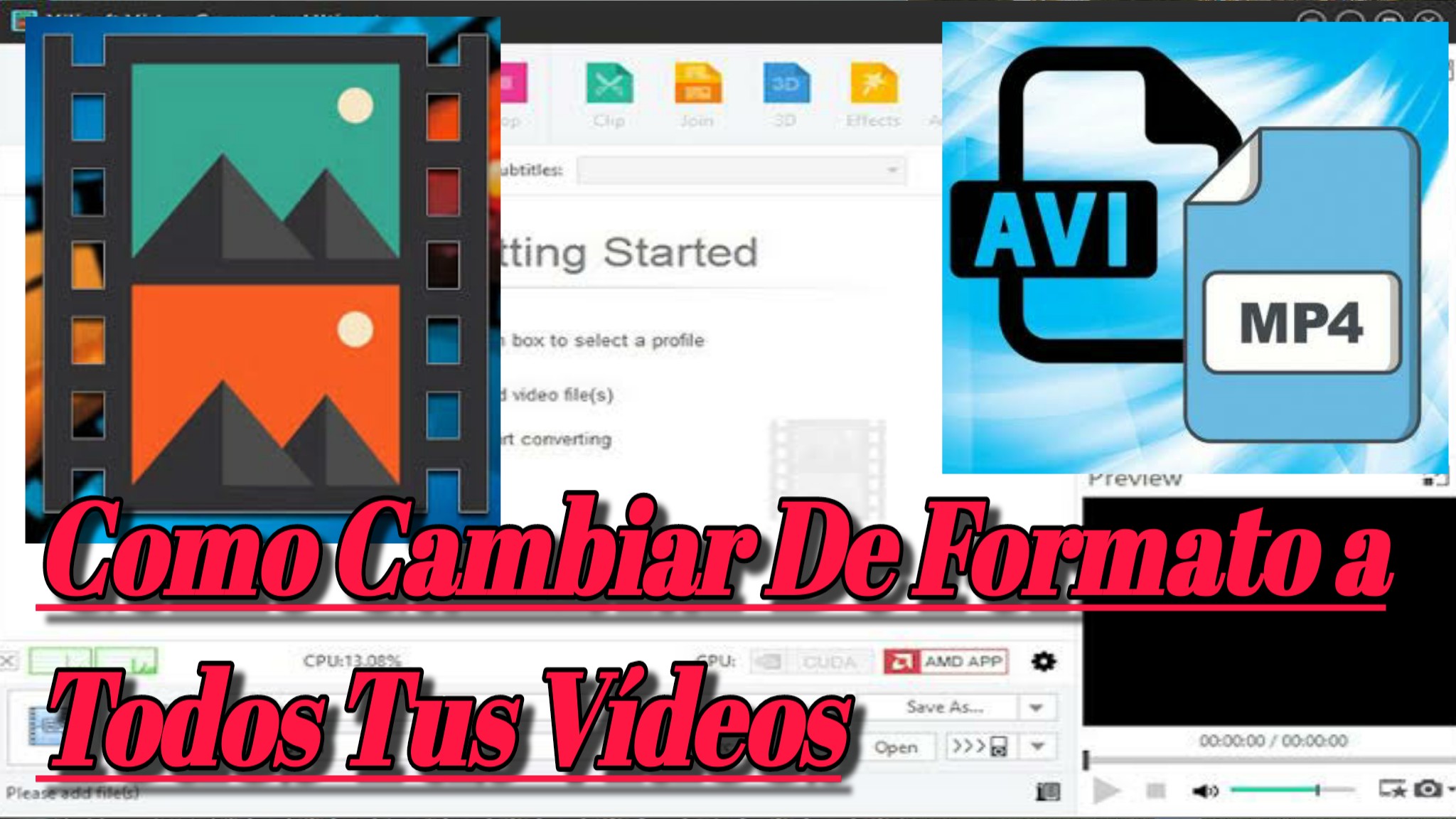 Como Cambiar De Formato a Todos Tus Videos