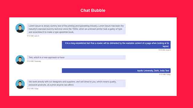 Chat box for website