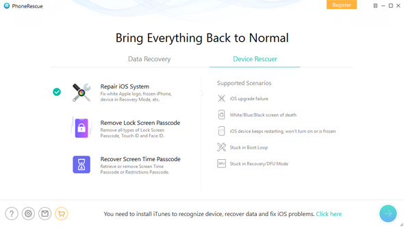 iMobie PhoneRescue iOS Android Data Recovery