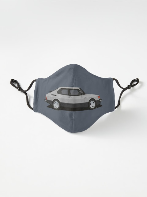 Saab 900 Turbo 16 Aero Mk1 layered mask