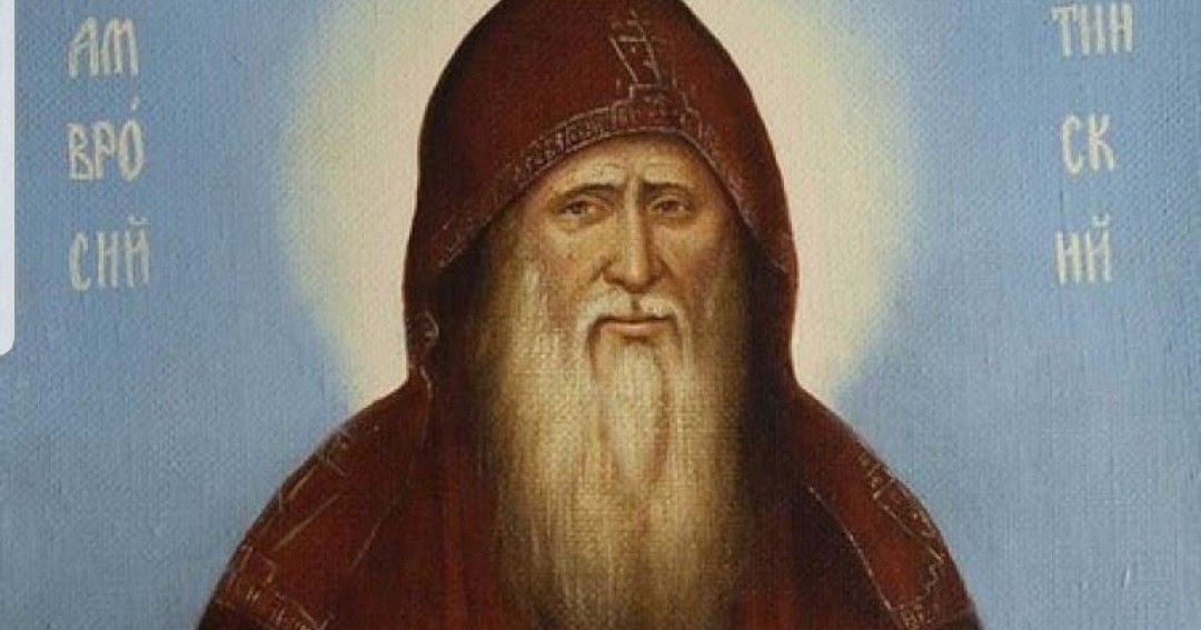 Full of Grace and Truth St. Ambrose of Optina "A continuously happy