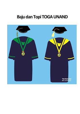 BAJU TOGA DAN TOPI TOGA UNAND