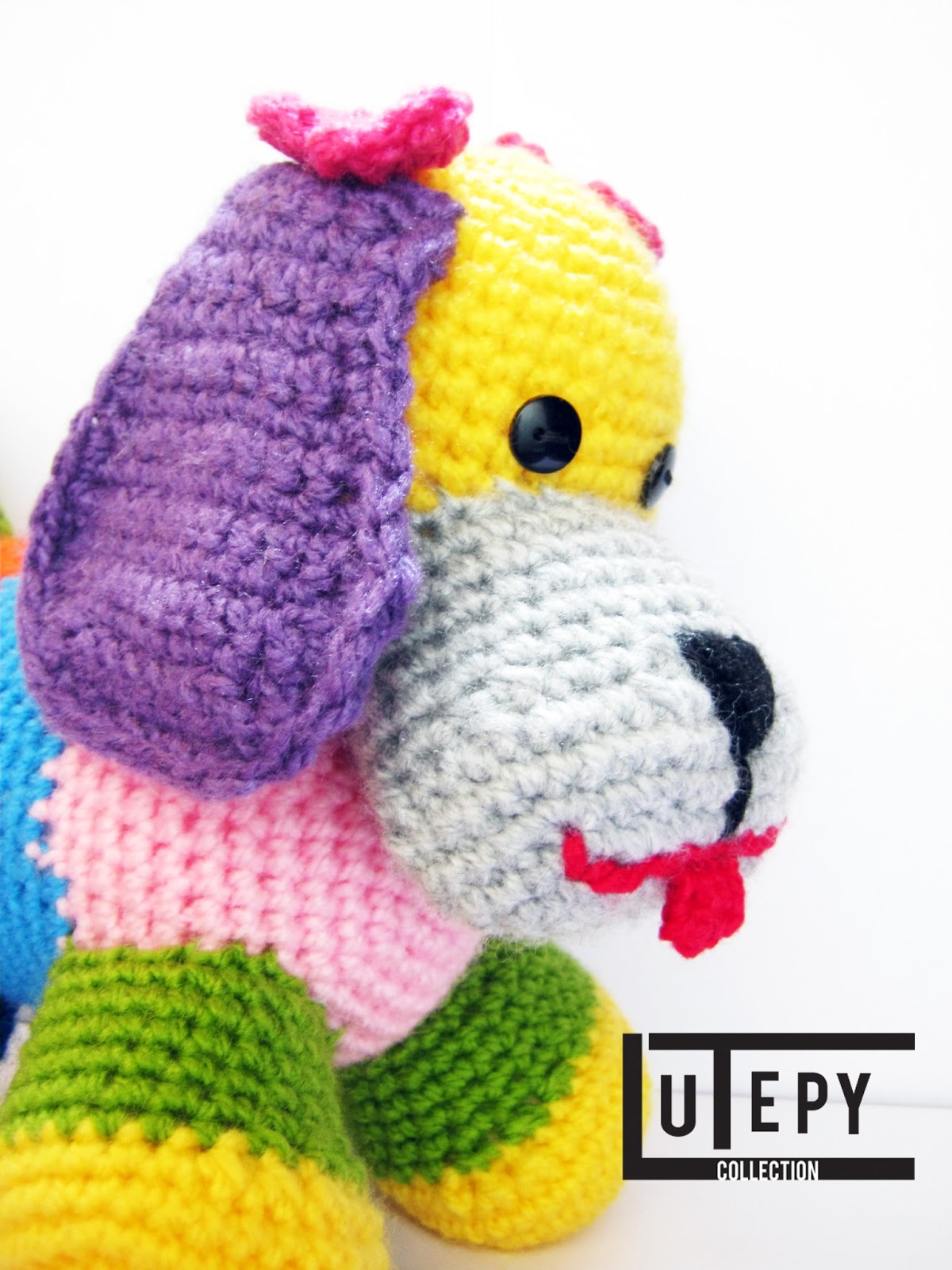 PERRO AMIGURUMI / PATCHWORK AMIGURUMI PUPPY ~ LuTepy ...