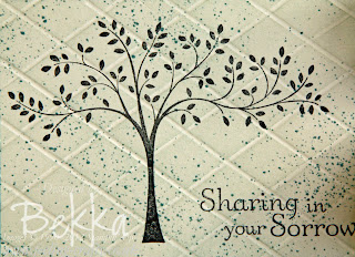 Hopeful Thoughts Sympathy Card by Stampin' Up! Demonstrator Bekka Prideaux. www.feeling-crafty.co.uk