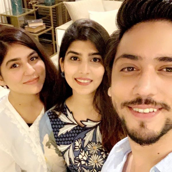 Lovely Pictures of Ahmed Godil with his Wife at Sanam Baloch House Lovely Pictures of Ahmed Godil with his Wife at Sanam Baloch House