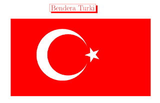 bendera turki di latex